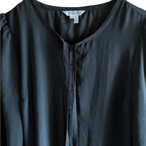 NWOT Draper James Black Shift Dress - Picture 5 of 9